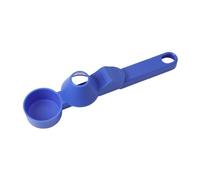DimyFew Kit di Cucchiaini per Caffè, Imbuto, Capacità 2 Cucchiai, Portatile, Professionale, Leggero, Gadget Da Cucina Multiuso, Riutilizzabile, Blu