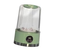 DimyFew Mini Lavatrice Elettrica Dispositivo Compatto Piccola Lavabiancheria Indumenti Delicati con Scarico Automatico Adatta a Calzini Cravatte E Vestit, Verde