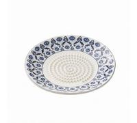 DimyFew Piatto Macinatore in Ceramica Bordo Stampato Grattugia Ginger Ceramica Smaltato Macinino Ginger Manuale, 02