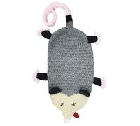 DimyFew Porta Sacchetti a Forma di Opossum, Adorabile Regalo, Distributore di Sacchetti per Supermercati, Fatto a Mano, Occhi Chiusi