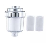 DimyFew Purificatore D'acqua Trasparente per Doccia con Cartuccia in Cotone PP Sostituibile per Filtrare Particelle Come Uova di Parassiti E Ruggine, 6 pezzi