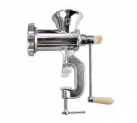 DimyFew Sausage Machine Tritacarne Manuale Insaccatrice Pressa per Pasta Utensile per Salsicce in Lega di Alluminio con Manovella Scorrevole E Tubetti Adatta, Tipo 12 Deluxe