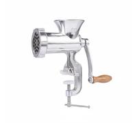 DimyFew Sausage Machine Tritacarne Manuale Insaccatrice Pressa per Pasta Utensile per Salsicce in Lega di Alluminio con Manovella Scorrevole E Tubetti Adatta, Tipo 10 Aggiornato
