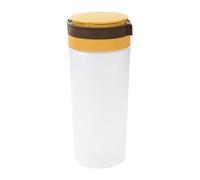 DimyFew Shaker, Contenitore per Spezie, per La Cucina, Essenziale, Ermetico, Dispenser per Spezie, Polvere, Zucchero per Il Giardino, Giallo Bruno