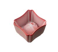 DimyFew Tazza Da Tè in Ceramica, Tazza Da Tè Kung Fu con Tea Pet, Collezione, Portatile, Statuetta in Miniatura a Forma di Maiale per Ufficio E Ristorante, 110 Ml