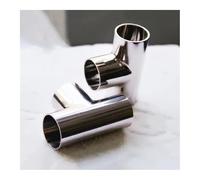 DIN DN20 22mm Pipe OD Butt Welding Tee 3 Way SUS 304 Stainless Steel Fitting Spliter Homebrew Beer Wine