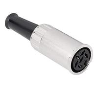DIN femmina, dritto BKL Electronic 0202010 Numero di poli (num): 5 argento 1 pc(i)