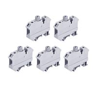 DIN Guida Monta Fusibile Supporto Terminale Vite Tipo Grigio UK10 5pz