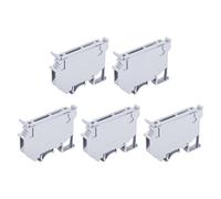 DIN Guida Monta Fusibile Supporto Terminale Vite Tipo Grigio UK5 10pz