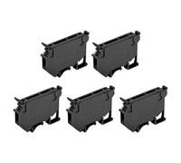 DIN Guida Monta Fusibile Supporto Terminale Vite Tipo Nero UK5 10pz