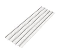 DIN Guida Scanalato Alluminio Montaggio Guida 500mm x 35mm 7,5mm Alto 5pz