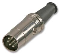 DIN PLUG, MIDI, 5P, METAL PLS00519 (IMPULSO) Qtà X 1