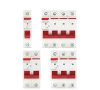 Din Rail 1P 2P 3P 4P 40A 63A 100A 125A Knife Main Switch Isolating Switch for Home Industrial Use Circuit Breaker AC 230V 400V(1P,40A)