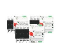 Din Rail 2P 3P 4P ATS Dual Power Automatic Transfer Switch Electrical Selector Switches Uninterrupted Power 63A 100A AUOQKQUT(4P,100A)