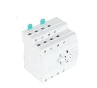 Din Rail 2P 4P ATS Dual Power Automatic Transfer Switch Electrical Selector Switches Uninterrupted Power 220V 400V 63A MQXFCZUX(4P 63A 400V)