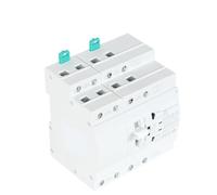 Din Rail 4P ATS Dual Power Automatic Transfer Switch Electrical Selector Switches Uninterrupted Power 4P 400V 63A NWPNLXEA