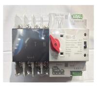 Din Rail 4P ATS Dual Power Automatic Transfer Switch Electrical Selector Switches Uninterrupted Power 100A MQXFCZUX(Generator Type,4P 100A 400V)