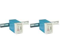 Din-Rail Alimentatore 30 W 5 V 6 A; MeanWell, MDR-40-5 (Confezione da 2)