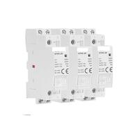 Din Rail Household Contactor AC24V 48V 110V 220V 2P 25A 2NC 2NO 1NO1NC 50/60Hz RUAJOGYNVM(Auxiliary 1NO1NC)