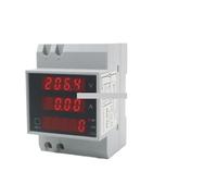 Din rail LED display voltmeter ammeter with active and reactive power and power factor Din-rail range AC 80.0-300.0V 0-100.0A NWPNLXEA