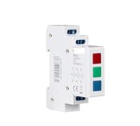 Din Rail LED Modular Signal Lamp Red Green Yellow Blue AC 220V 230V Industrial EKSL3 BIANMTSW(EKSL3-RGB-230)