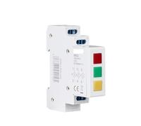 Din Rail LED Modular Signal Lamp Red Green Yellow Blue AC 220V 230V Industrial EKSL3 CZAOINCU(EKSL3-RGY-230)
