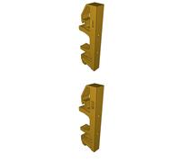 DIN Rail Mount for Adafruit Feather Boards - Dual Support Configuration