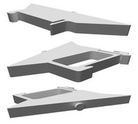 DIN Rail Mount for Netgear 5/8 Port Switches 35mm Universal Adapter