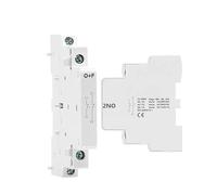 Din Rail Mounted Household Modular AC Contactor for Smart Home House Hotel AC220V 2P 16A 20A 25A 2NC 2NO 1NO1NC 50/60Hz RUAJOGYNVM(Auxiliary 2NO)