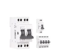 Din Rail MTS Dual Power Manual Transfer Switch Modular Changeover Switch Interlock Circuit Breaker1P 2P 4P 40A 230V EKCS101 NWPNLXEA(40A,2P 400V)