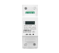 Din rail Single phase Multi function meter 90-300V Kwh Watt hour meter Remote control ON/OFF by Rs485 65A