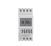 Din Rail Timer Switch School Bell Controller Digital Weekly Programmable Electronic Time Switch 220V Auto Bell Ring Timer MQXFCZUX