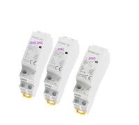 Din Rail Type Household Modular Contactor 2P 16A 20A 25A 2NC 2NO 1NO1NC 50/60Hz Automatic AC Contactor RUAJOGYNVM(2P 20A 2NO 220V)