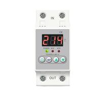 Din rail voltage display relay ON/OFF adjustable over under voltage proteciotn device automatic reconnect protector 40A 60A(40A)