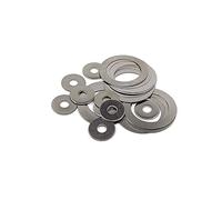 Din988 in acciaio inossidabile rondella piatta ultra sottile guarnizione della guarnizione di precisione di regolazione di precisione,0.3mm thickness,m4x6 100pcs