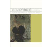Dina Al-Kassim On Pain of Speech (Tascabile) FlashPoints