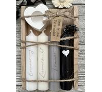 Dinala Regalo di lutto - Prendi quello che ti serve - Candele - Candela di lutto - funerale - ricordo dei defunti - Luce ricordo - Fiori secchi - Regali di lutto dal cuore