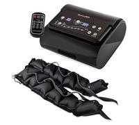 Dinamicamed ® Premium 6.0 Pressoterapia Linfodrenaggio Professionale Digitale Compact, Pressoterapia per Casa con 6 Programmi, Massaggio Linfodrenante 6 Camere con Pantaloni per Gambe, Glutei e Addome