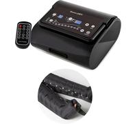 Dinamicamed ® Premium 8.0 Pressoterapia Linfodrenaggio Professionale Digitale Compact, Pressoterapia per Casa con 6 Programmi, Massaggio Linfodrenante 6 Camere Gambali XL