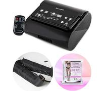 Dinamicamed Pressoterapia Linfodrenaggio per Casa (Premium 4.0 Digitale) | Massaggiatore Professionale per Massaggio Linfodrenante a 4 Camere d'Aria con 2 Gambali XL e 5 Pantaloni Monouso