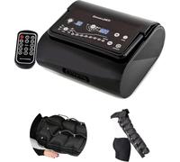 Dinamicamed Pressoterapia Linfodrenaggio per Casa (Premium 8.0 Digitale) | Massaggiatore Professionale per Massaggio Linfodrenante a 8 Camere d'Aria con Bracciale e Pantalone Lungo - 6 Programmi
