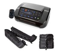 Dinamicamed ® PRO 4.0 Pressoterapia Linfodrenaggio Professionale Digitale Classic, Pressoterapia per Casa con 6 Programmi, Massaggio Linfodrenante 4 Camere con Gambali XL e Fascia Addome