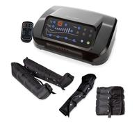 Dinamicamed ® PRO 4.0 Pressoterapia Linfodrenaggio Professionale Digitale Classic, Pressoterapia per Casa con 6 Programmi, Massaggio Linfodrenante 4 Camere Gambali XL, Fascia Addome e Bracciale