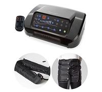 Dinamicamed ® PRO 4.0 Pressoterapia Linfodrenaggio Professionale Digitale Classic, Pressoterapia per Casa con 6 Programmi, Massaggio Linfodrenante 4 Camere Gambali XXL, Fascia Addome