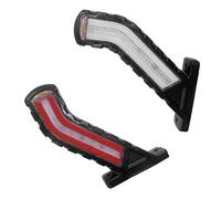 Dinamiche Indicatori Direzione 2 Pz Rimorchio Impermeabile LED Indicatore Di Contorno Camion Luce Di Indicatore Laterale 12 V-24 V Illuminazione Al Neon Stalk Indicatore Laterale Lampada Per Rimorchio