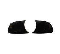 Dinamici A Led 2 Pezzi Di Segnale Svolta Per Auto, Luce D'angolo Trasparente Per BMW E46 1998-2001 Indicatori Luminosi 63126904299 63126904300 Indicatore Di Direzione(Nero)