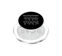 Dinamico Azione umana Posa Sketch Collection PopSockets PopGrip per MagSafe