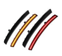 Dinamico Indicatore Direzione Per Chevrolet Per Corvette Per C7 2014-2019 Auto Anteriore Posteriore Luce Di Posizione Laterale A LED Ricambi Indicatori Direzione Dinamici(4pc Front Rear)