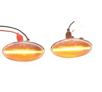 Dinamico Indicatore Direzione Per Citroen Per C1 Per C2 Per C3 Per C5 Per C6 Indicatori Di Direzione Dinamici A LED Luci Posizione Laterali Lampeggiatori Sequenziali(Dynamic Smoked)