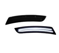 Dinamico Side Marker Per Cadillac Per CTS Per CTS-V 2014-2023 | Accessori auto per indicatori di direzione laterali del paraurti posteriore anteriore per auto indicatori di direzione